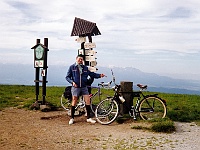 Ebi 1994 Paedr 016  20.7.1994 Pepa Vondrouš a Ukrajina na vrcholu Kralovej Hole