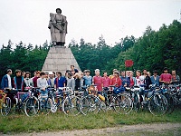 Ebi 1992 Paedr 001  12.7.1992 u památniku Jána Žišky v Trocnově
