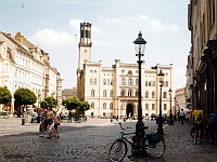 Ebi 1996 Paedr 023  1.8.1996 náměstí v Žitavě (Zittau)