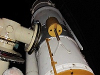EBI 2011 Ottakarka 126  Během večera jsme si mohli prohlédnout dalekohled v kopuli hvězdárny.