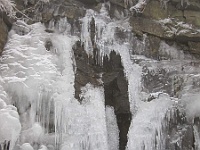 SKI 2011 Ottakarka 53  Vodopád nebo spíše ledopád měl výšku asi 5 metrů.