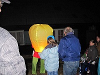 SKI 2011 Ottakarka 59  Pokus o vypuštění dalšího horkovzdušného balónku.