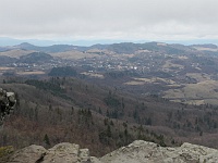 SKI 2024 Mirek 037  Odměnou je krásný pohled na Banskou Štiavnicu. - sobota, 24. února 2024