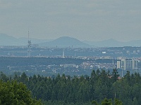 EBI 2025 Mirek 035  Vysílač na Žižkově (19 km) a Říp (55 km). - neděle, 3. srpna