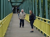 EBI 2025 Mirek 049  Jdeme se podívat na lávku přes Vltavu v Řeži. (Petr, Janet) - pondělí, 4. srpna