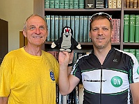 EBI 2025 Mirek 140  Mirek a Martin s krtečkem. - úterý, 5. srpna