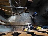 EBI 2025 Mirek 201  Pohled shora na Meridiánovou síň (jde vlastně o velkou dírkovou komoru (Cameru obscuru)). - středa, 6. srpna