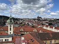 EBI 2025 Mirek 212  Neobvyklý pohled na Pražský hrad z ochozu věže. - středa, 6. srpna