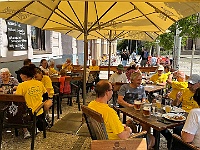 EBI 2025 Mirek 226  A to někteří ebicyklisté mají bílá trička. - středa, 6. srpna