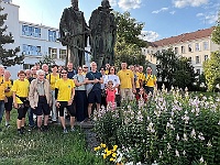 EBI 2025 Mirek 239  Živý obraz vyfotí ochotný kolemjdoucí, takže na obraze jsem i já. - středa, 6. srpna