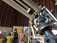 EBI 2025 Mirek 244  Provází nás pracovník hvězdárny pan Filip Walter. - středa, 6. srpna