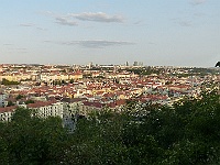 EBI 2025 Mirek 272  Z Petřína se nám otevírá panoráma Prahy v zapadajícím Slunci. - středa, 6. srpna