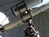 EBI 2025 Mirek 312  Hlavní dalekohled (refraktor) na německé osové montáži. - pátek, 8. srpna