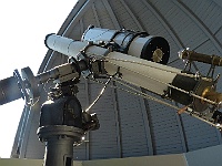 EBI 2025 Mirek 313  Na stejné montáži je i reflektor (16´´) a malý refraktor vybavený H alfa filtrem. - pátek, 8. srpna