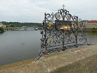 EBI 2025 Mirek 362  Místo odkud byl do Vltavy svržen Jan Nepomucký (20. 3. 1393). - sobota, 9. srpna