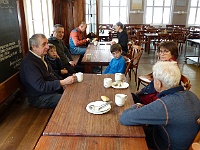 SKI 2025 Mirek 005  Velká jídelna by pojmula celý ebicykl. - čtvrtek, 13. února