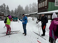 SKI 2025 Mirek 025  Soustředění skupiny, která pojede do běžeckého areálu v Polsku. - pátek, 14. února