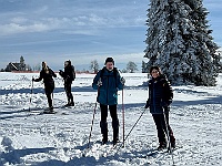 SKI 2026 Mirek 026  Obdivujeme Jizerky (Evžen, Radka). - pátek, 20. února
