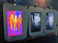 EbiCERN 2025 Mirek 021  Naše skupinka v infračerveném a vizuálním oboru. - středa, 14. května