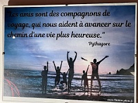 EbiCERN 2025 Mirek 093  Přátelé jsou společníci na cestě, kterou učiní šťastnější (Pythagoras). - čtvrtek, 15. května