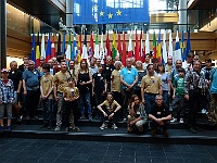 EbiCERN 2025 Mirek 129  Pořizuji společné foto na ikonickém místě. - pátek, 16. května