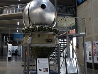 EbiCERN 2025 Mirek 142  V oddělení kosmonautiky je vystavena sovětská loď Vostok, ve které cestovali do vesmíru první sovětští kosmonauti. - sobota, 17. května
