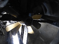 EbiCERN 2025 Mirek 189  Vnitřek torpédové komory s torpédem (je vidět pouze lopatky lodního šroubu). - sobota, 17. května