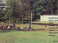 PROFIL 018  Ebicykl 1986 – Moravská Podkova (podle stopy, kterou vykreslil peloton na mapě republiky).