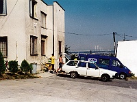 PROFIL 123  Hvězdárna a planetárium Hlohovec. Planetárium se otvíralo v roce 1989. Na obzoru elektrárna Jaslovské Bohunice. Foto Josef Vondrouš.