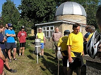PROFIL 221  V Brandýse nad Labem prohlížíme bývalou hvězdárnu Antonína Bečváře. Dalekohled z jeho pozůstalosti zakoupila v roce 1965 úpická hvězdárna, kde je k vidění v malé kopuli. Foto Dana Šmelcerová.