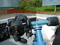 PROFIL 397  Jeden z dalekohledů na hvězdárně pana Katzera v Broumově. Foto Zdeněk Štorek.