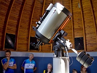 PROFIL 405  Jeden z dalekohledů hvězdárny v Ostravě Krásném Poli. Foto Roman Krejčí.