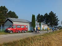 PROFIL 416  Hvězdárnu v Přerově navštívil Ebicykl již počtvrté (1992, 2002, 2012...). Tady se letos i spalo. Foto Zdeněk Štorek.